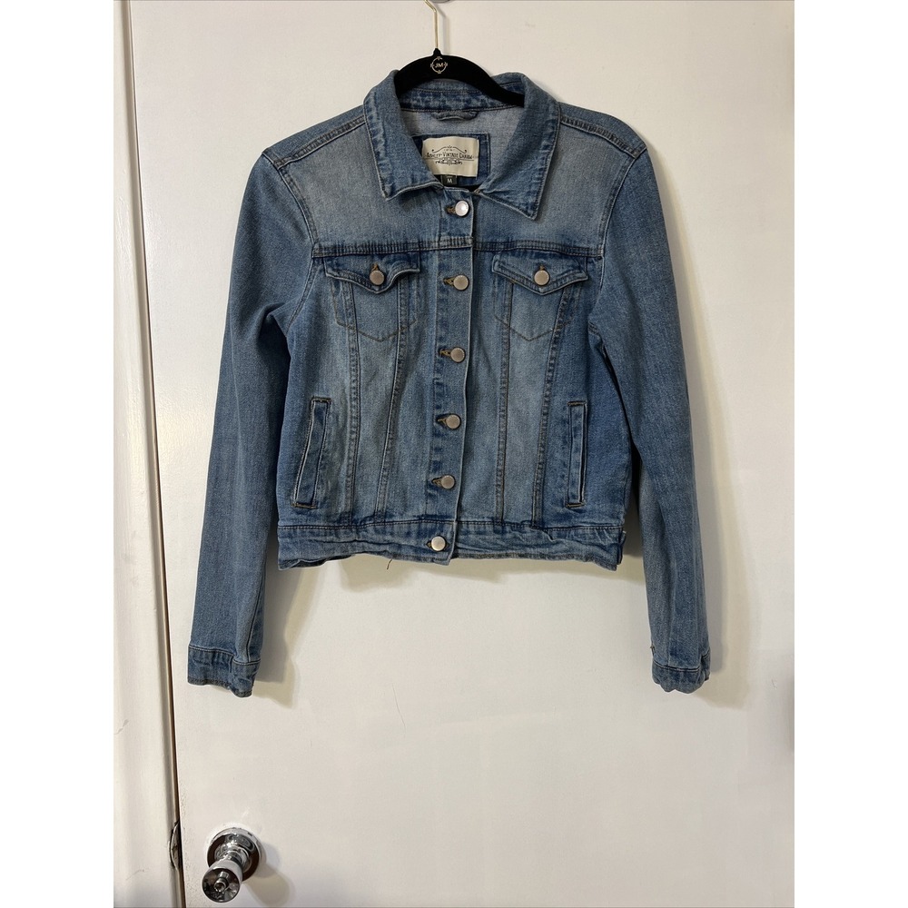 Ashley Vintage Charm Jean Jacket Womens‎ Size M Denim Y2k